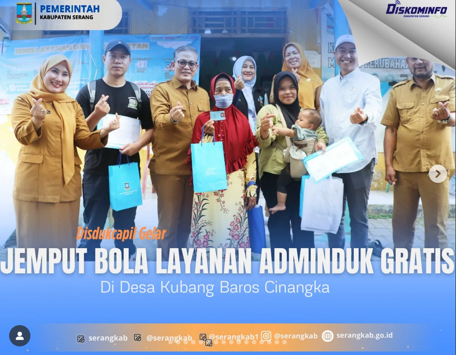 disdukcapil-kabupaten-serang-gelar-gebyar-adminduk-kolaborasi-desa-dan-puskesmas-di-kubang-baros