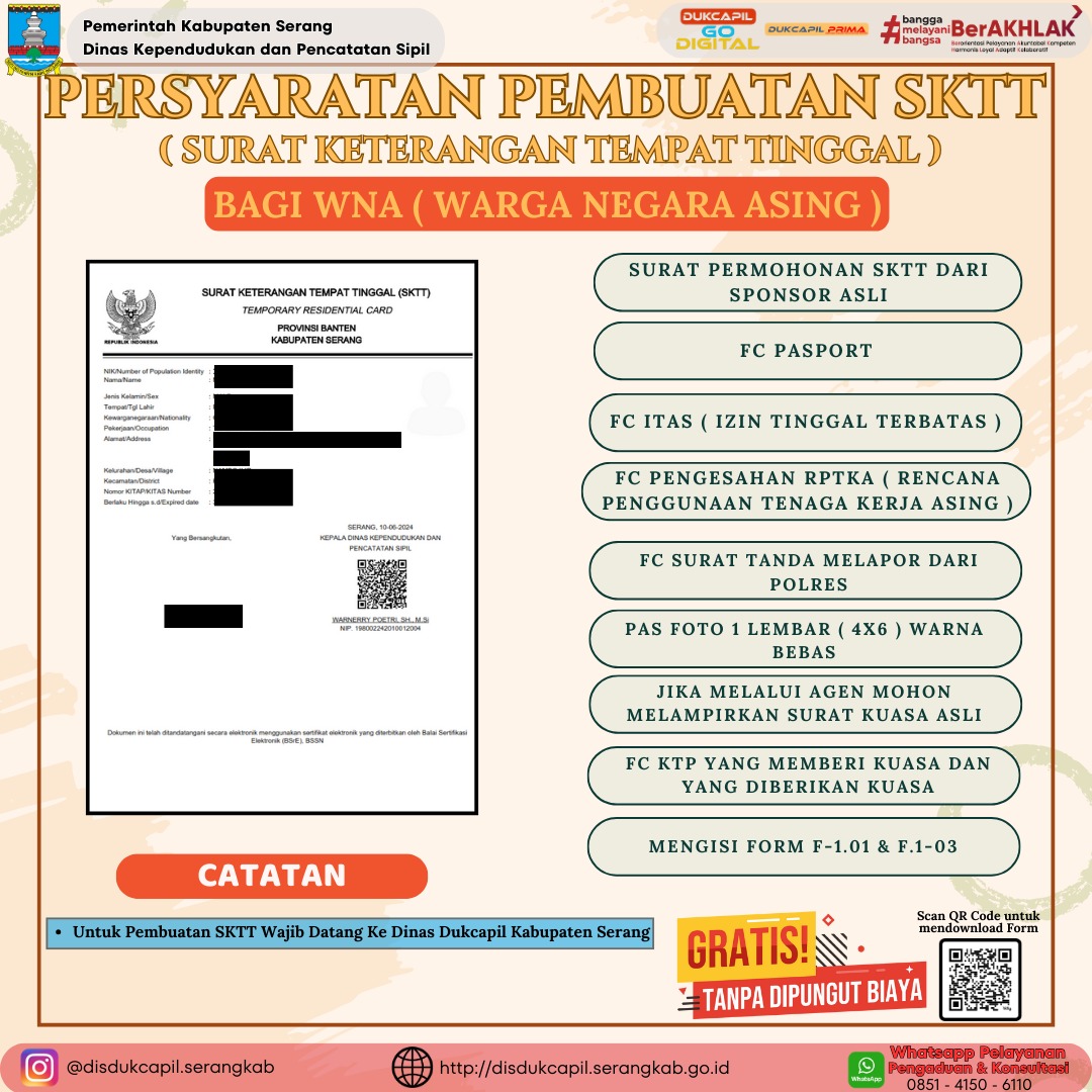 Persyaratan Pembuatan SKTT